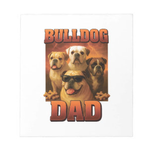 Bulldog-Kopie Notizblock