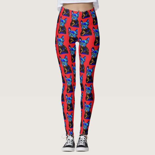 Bulldog-Leggings Leggings (Vorderseite)