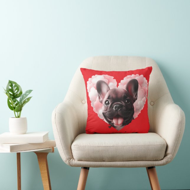 Bulldog Liebe Kissen (Stuhl )