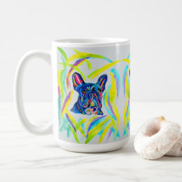 Bulldog-Liebe-Tasse Kaffeetasse