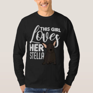 Bulldog-Lieben ihre Stella T-Shirt