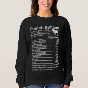 Bulldog Liebhaber des französischen Bulldogin, der Sweatshirt