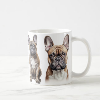 Bulldog liebt die Tasse