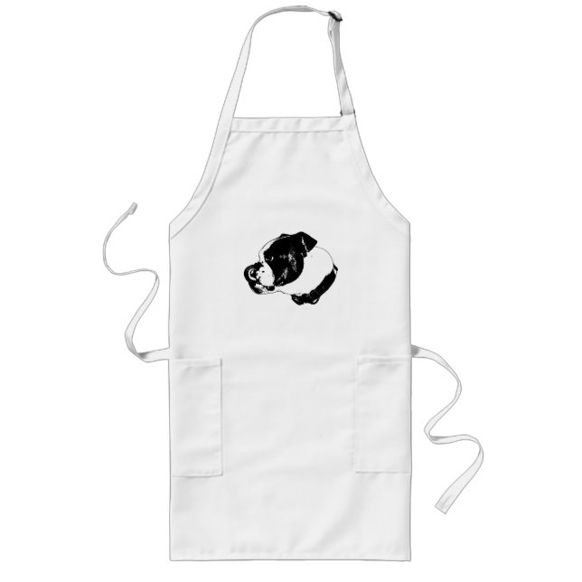 Bulldog Line Kitchen Apron Lange Schürze (Vorne)