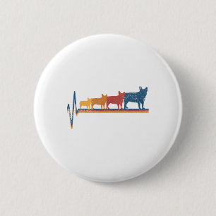 Bulldog Lover Button