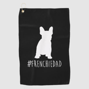 Bulldog Lover Französischer Vater Französische Golfhandtuch