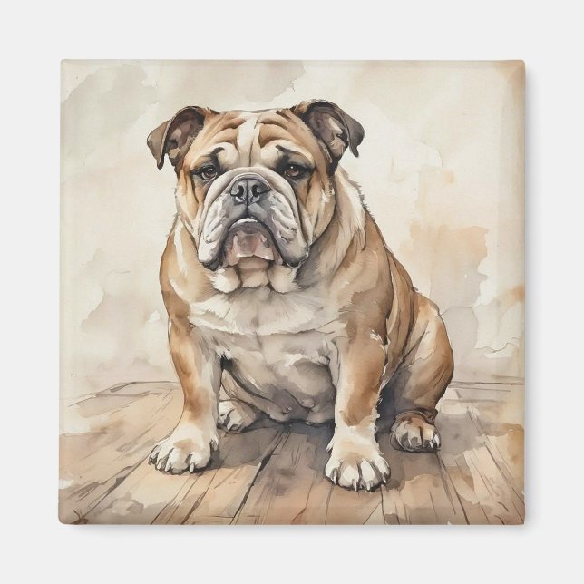 Bulldog Magnet (Vorne)