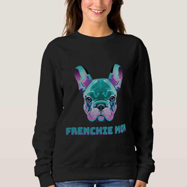 Bulldog-Mama 104 Sweatshirt (Vorderseite)