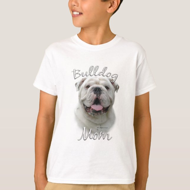 Bulldog-Mama 2 T-Shirt (Vorderseite)
