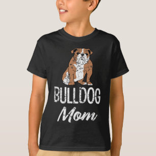 Bulldog-Mama Lustiger Spruch Damen T-Shirt