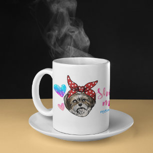 Bulldog Mama Niedlich Muttertag Hund Lover Kaffeetasse