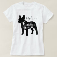 Bulldog-Mama-T - Shirt für Mädchen und Frauen