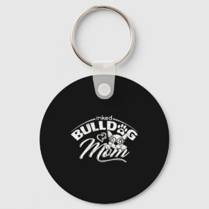 Bulldog Mama Tattoos Alte Englische Bulldog Mama T Schlüsselanhänger