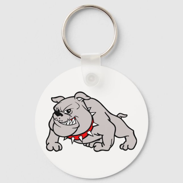 BULLDOG MASCOT SCHLÜSSELANHÄNGER (Vorderseite)