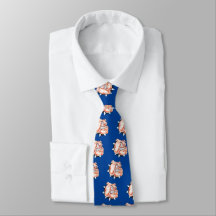 Bulldog mit Collar Neck Tie