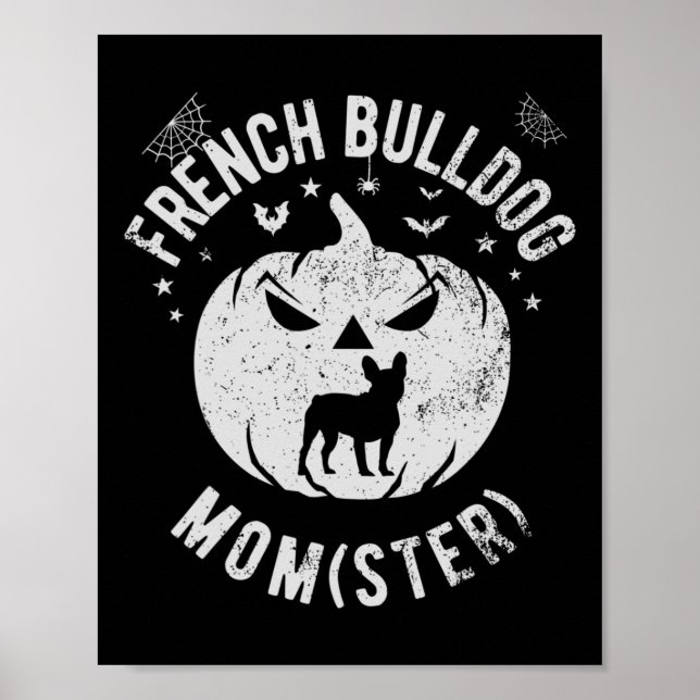Bulldog Momster - Halloween Poster (Vorne)