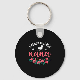 Bulldog Nana Geschenke Frauen Süße Hunde Liebhaber Schlüsselanhänger