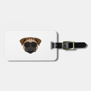 Bulldog-Nerd Gepäckanhänger