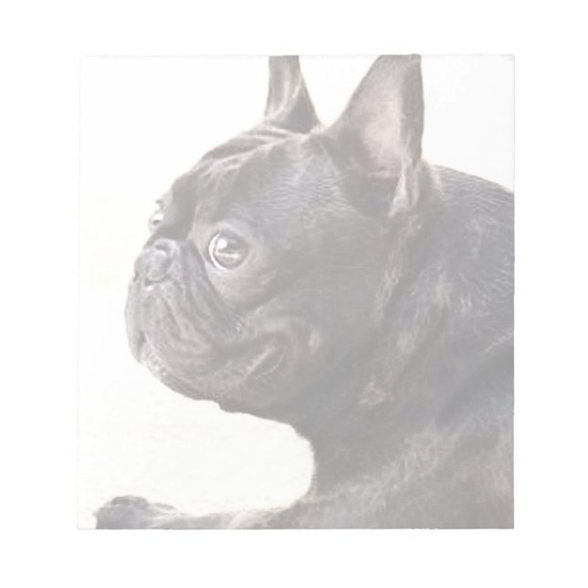 Bulldog Notizblock (Vorderseite)