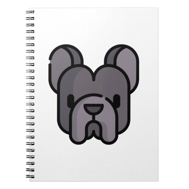 Bulldog Notizblock (Vorderseite)