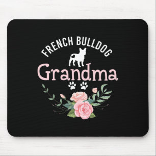 Bulldog Oma Geschenke Süße Hunde Liebhaber Weihnac Mousepad