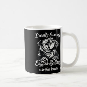 Bulldog Outfit-Liebe Mein englischer Bulldog Kaffeetasse