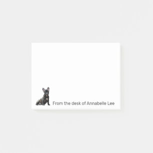 Bulldog-Persönlichkeit Post-it Klebezettel