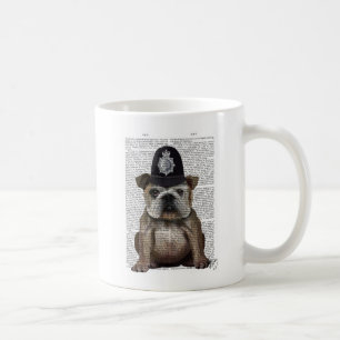 Bulldog Policeman Tasse
