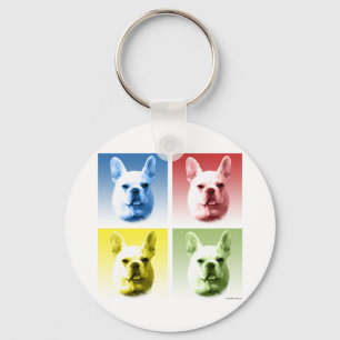 Bulldog-Pop Schlüsselanhänger
