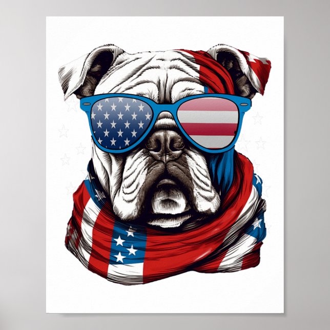 Bulldog Poster (Vorne)