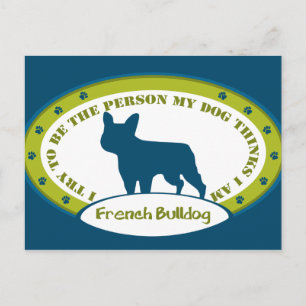 Bulldog Postkarte