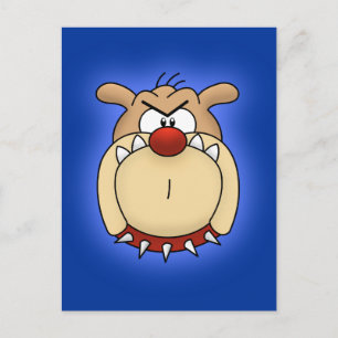 Bulldog-Postkarte Postkarte