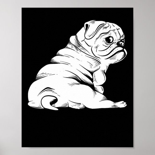 Bulldog - Puppy-Eigner Hund Lover Animal Poster (Vorne)