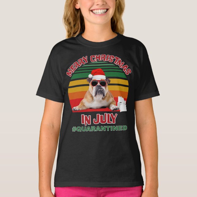 Bulldog Quarantäne Summer T - Shirt (Vorderseite)