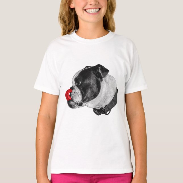 Bulldog Red Touch Tee (Vorderseite)