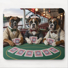 Bulldog Riverboat Gambler Mousepad