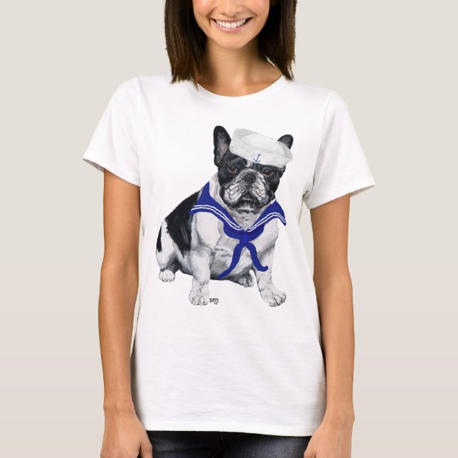 Bulldog Sailor T-Shirt (Vorderseite)