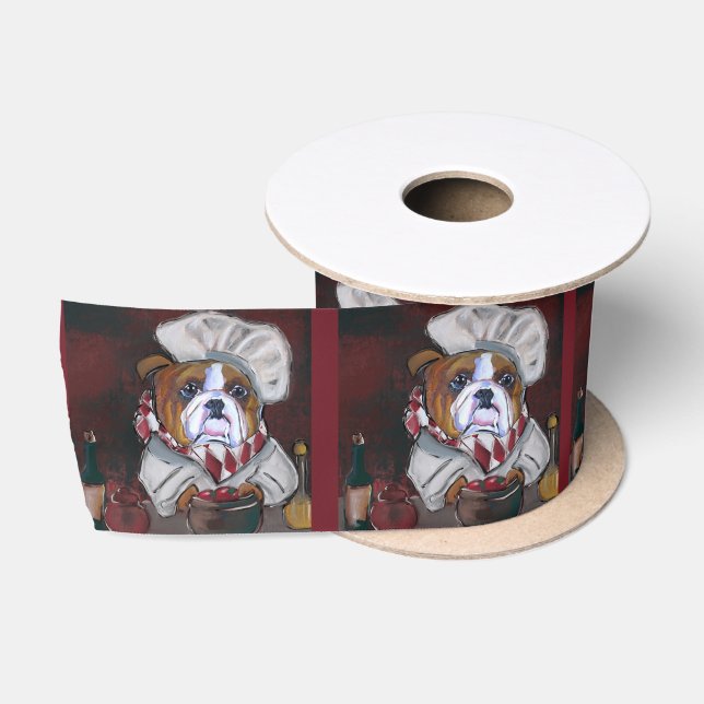 Bulldog Satinband (Spule)