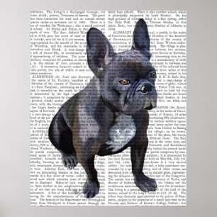 Bulldog Schlicht Poster
