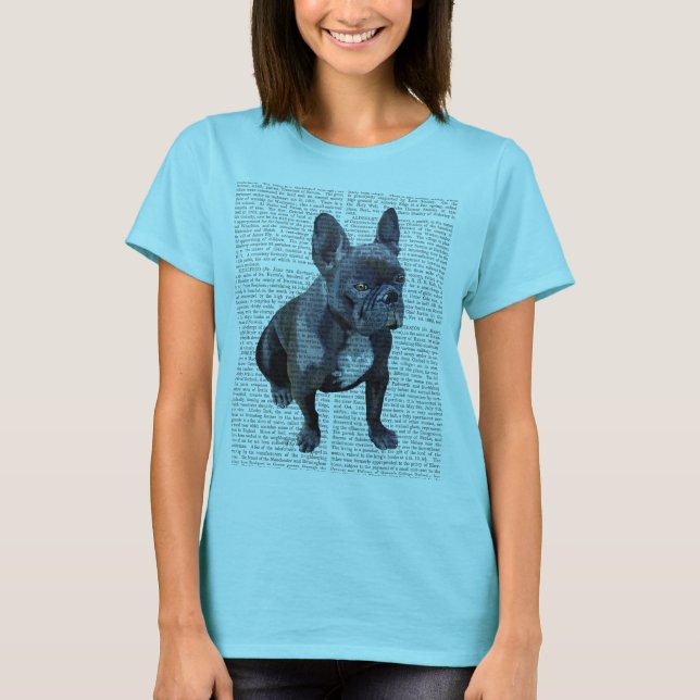 Bulldog Schlicht T-Shirt (Vorderseite)