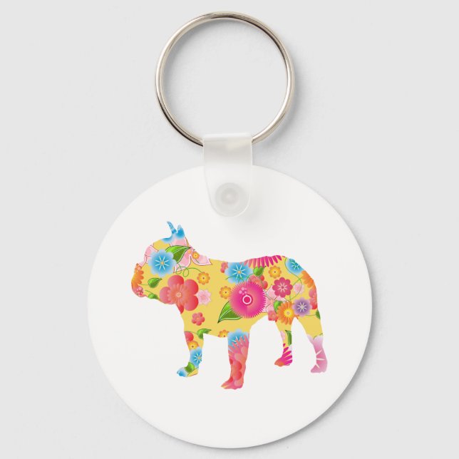 Bulldog Schlüsselanhänger (Vorderseite)