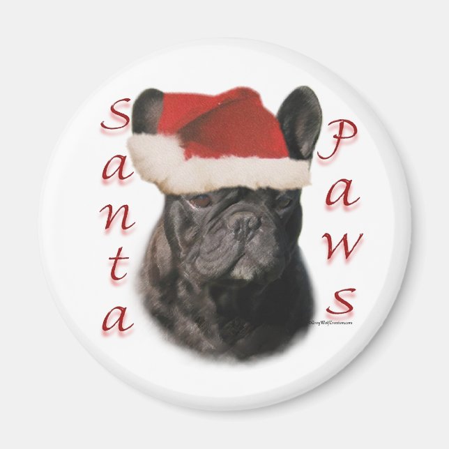 Bulldog (schwarz) magnet (Vorne)