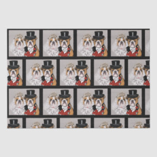 Bulldog Seidenpapier