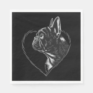 Bulldog Serviette
