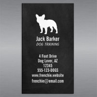 Bulldog-Silhouette | Französischer Hund