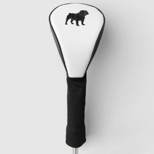 Bulldog-Silhouette Golf Headcover