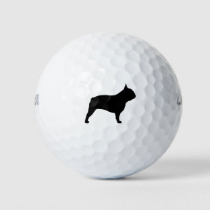 Bulldog-Silhouette Golfball