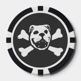 BULLDOG SKULL (von Bulldog Haven NW) Poker Chip