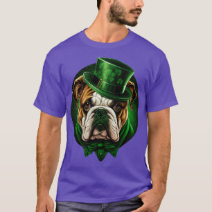 Bulldog St Patricks Day 7 T-Shirt