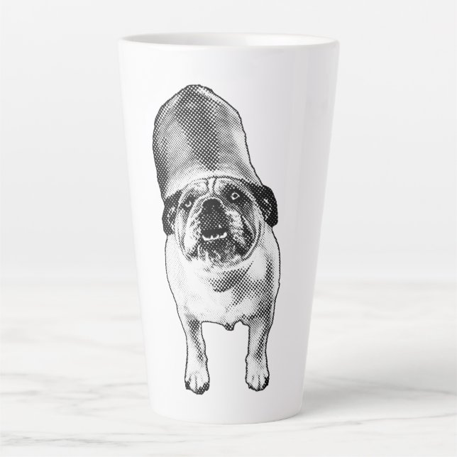 Bulldog Starlight Milchtasse (Vorderseite)